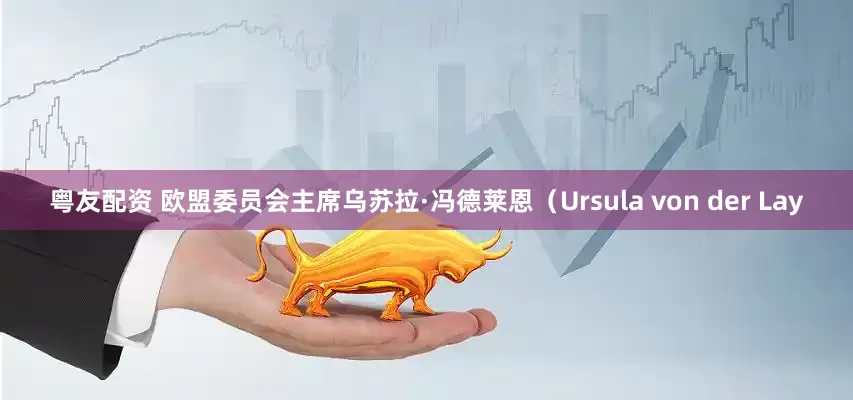 粤友配资 欧盟委员会主席乌苏拉·冯德莱恩（Ursula von der Lay